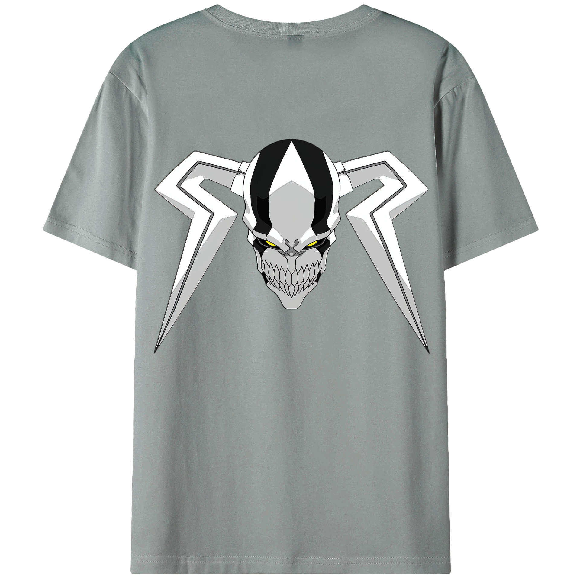 （画像用） ブリーチ 黒崎一護（くろさき いちご）BLEACH Kurosaki Ichigo 綿100％ メンズ半袖Tシャツ（バックプリント） 通気性